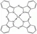 【図3】CuPcの構造式
