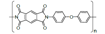 【図2】ポリイミドの推定構造
